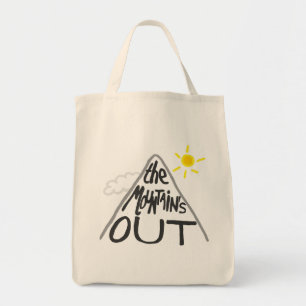 The Mountain's Out - Choose Your Colour! Tote Bag