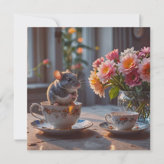 The mouse comes to tea (Front)