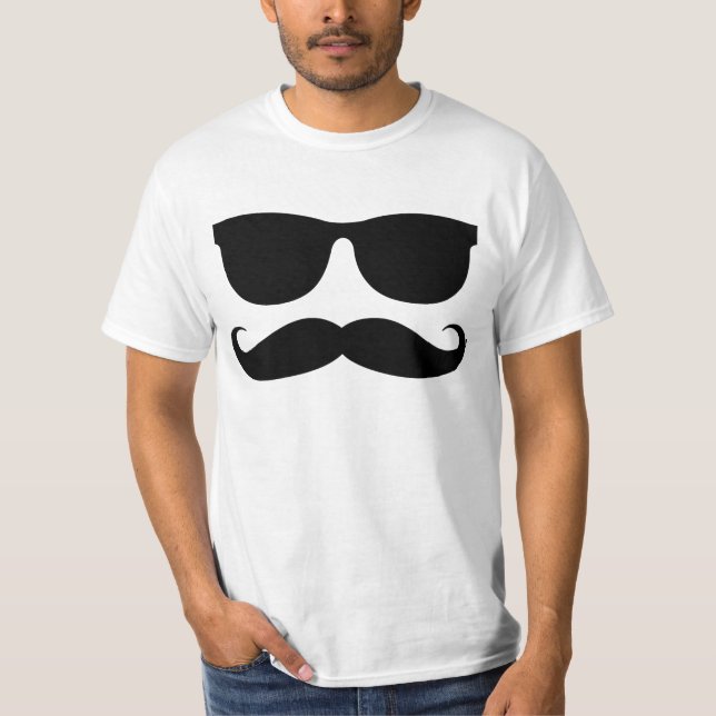 The Moustache Man T-Shirt (Front)
