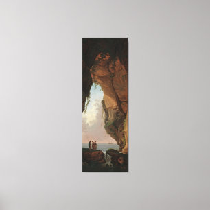 The Mouth of a Cave (1784) Hubert Robert  Canvas Print