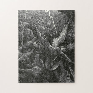 The Mouth Of Hell By Gustave Dore Jigsaw Puzzle
