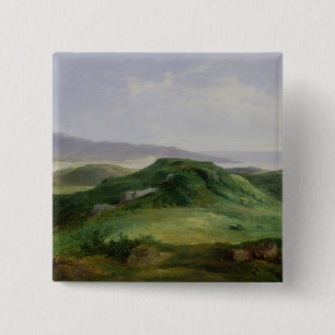 The Mouth of the River Bidassoa 15 Cm Square Badge
