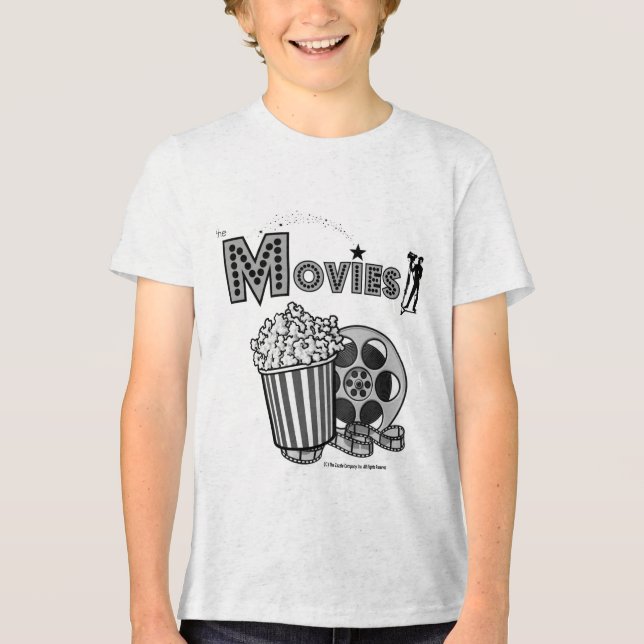 *The Movies* T-Shirt Tri-Blend Shirt (Front)