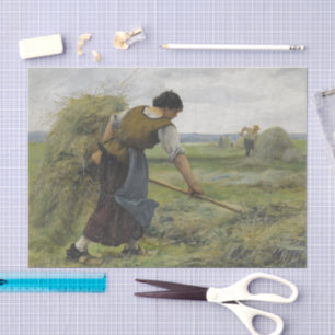 The Mowers by Julien Dupre Tissue Paper