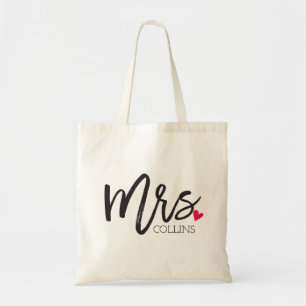 The Mrs. Shoppe   Personalised Mrs. Tote Bag