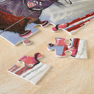 The Ms. Elizabeth Ski Team Jigsaw Puzzle