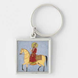 The Mughal Emperor Farrukhsiyar(1683-1719) (r.1713 Key Ring