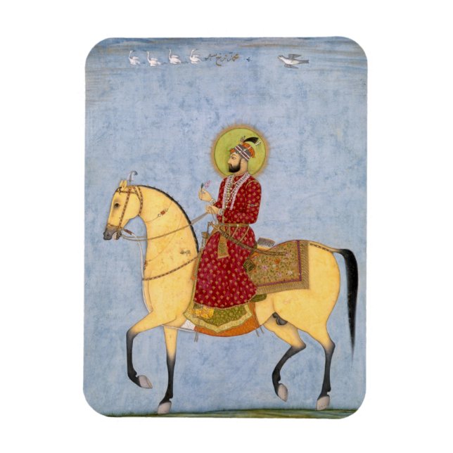 The Mughal Emperor Farrukhsiyar(1683-1719) (r.1713 Magnet (Vertical)