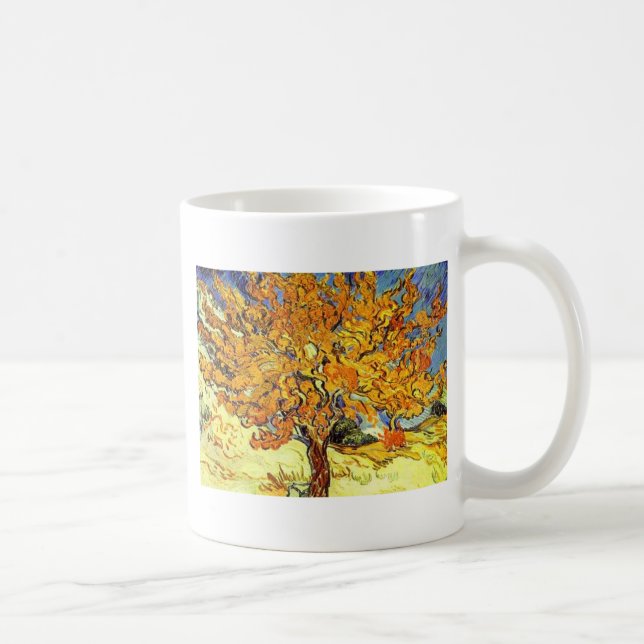 The Mulberry Tree, Vincent Van Gogh Coffee Mug (Right)