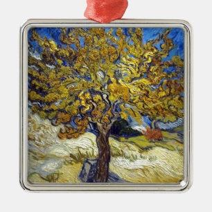 The Mulberry Tree, Vincent van Gogh. Vintage Metal Tree Decoration