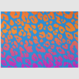 The Multi-Coloured Leopard Series Design 15 Tissue Paper