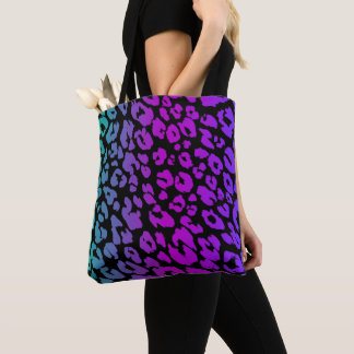 The Multi-Coloured Leopard Series Design 1 Tote Bag