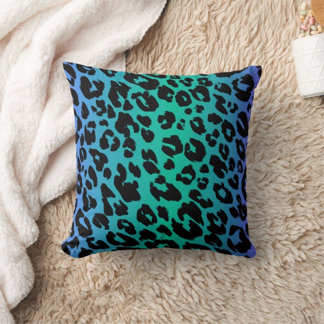 The Multi-Coloured Leopard Series Design 6 Cushion (Blanket)