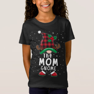 The Mum Gnome Matching Family Christmas Pajama Buf T-Shirt