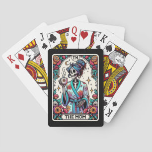 The Mum Skeleton Tarot Poker Cards
