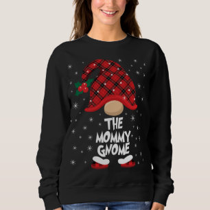The Mummy Gnome Buffalo Plaid Christmas Matching F Sweatshirt