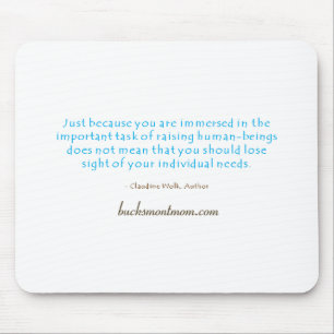 The Mum's Mantra Mousepad