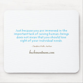 The Mum's Mantra Mousepad
