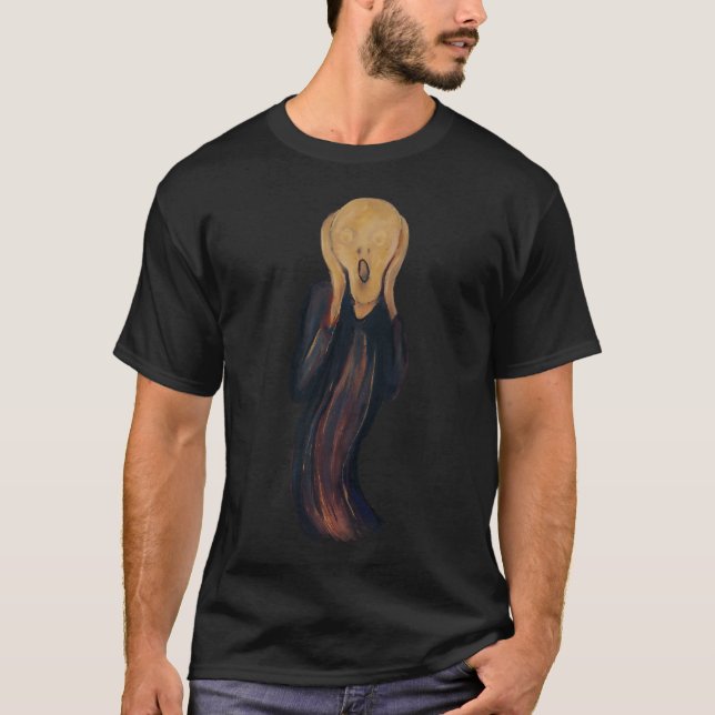 the munch scream redrawn T-Shirt (Front)
