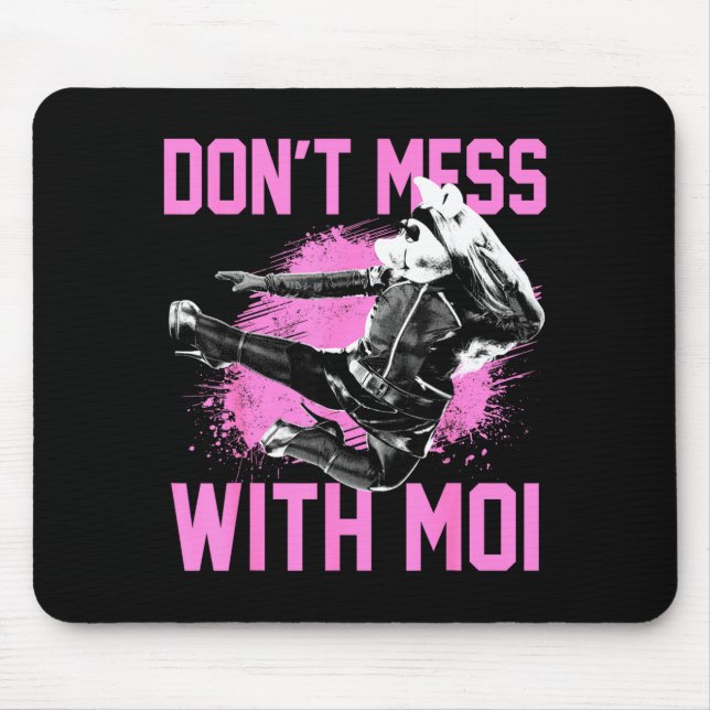 The Muppets Miss Ggy Don't Mess With Moi Small  Mouse Pad (Front)