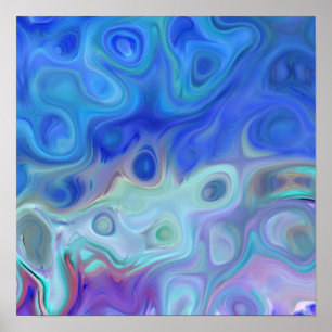 The muse abstract 3 poster