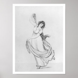 The Muse of Dance, Plate VI from 'Lady Hamilton's Poster