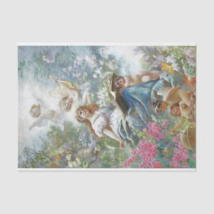 The Muse of Poesie (by Konstantin Makovsky) Tissue Paper