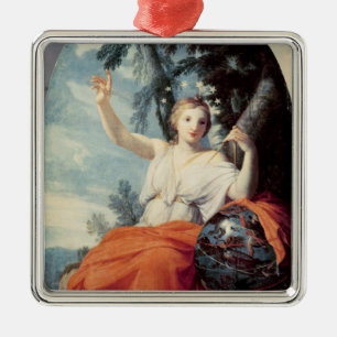 The Muse Urania, 1646-47 Metal Tree Decoration