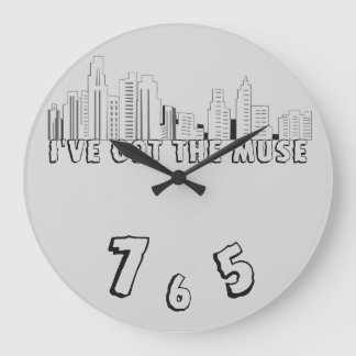 The muse wall clock