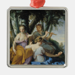 The Muses, Clio, Euterpe and Thalia, c.1652-55 Metal Tree Decoration