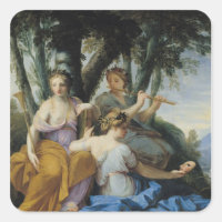 The Muses, Clio, Euterpe and Thalia, c.1652-55
