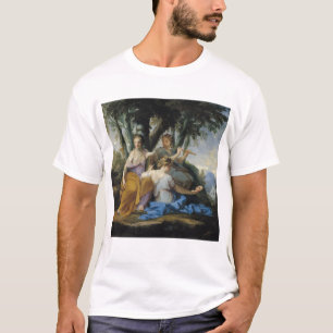 The Muses, Clio, Euterpe and Thalia, c.1652-55 T-Shirt
