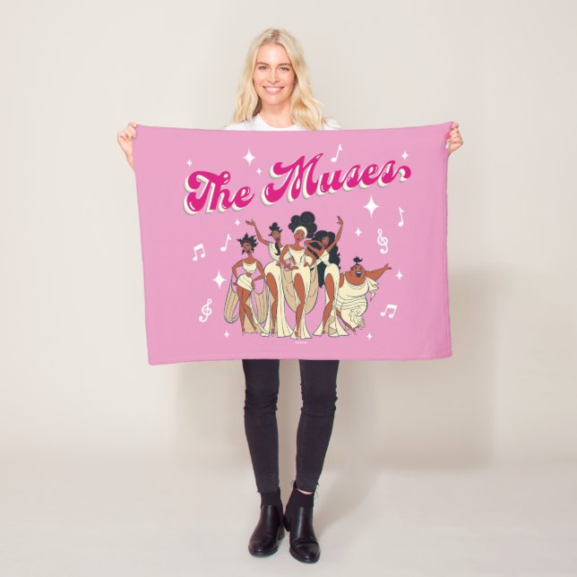 The Muses Fleece Blanket (In Situ)