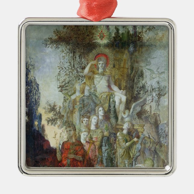 The Muses Metal Tree Decoration (Front)