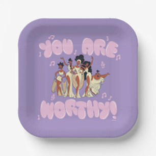 The Muses - You Are Worthy Paper Plates