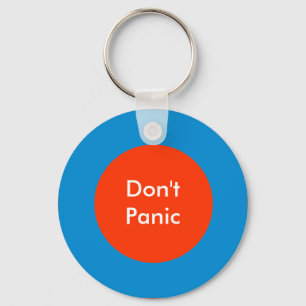 The MUSEUM Artist Series Don't Panic Key Ring