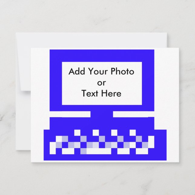 The MUSEUM Artist Series Images Computer Blue (Front)