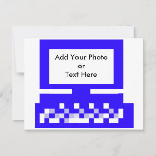 The MUSEUM Artist Series Images Computer Blue