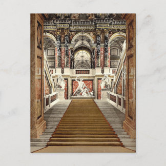 The Museum of Arts, the staircase, Vienna, Austro- Postcard