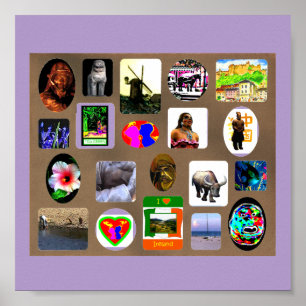 The MUSEUM Zazzle jGibney MY ART Poster1 Poster