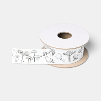 The Mushroom Gang Satin Ribbon