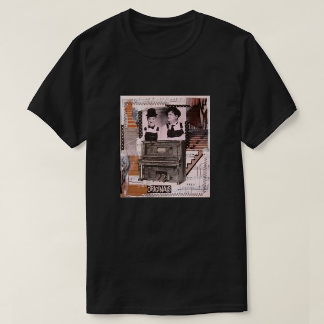 The Music Box (Laurel and Hardy) Classic T-Shirt (Design Front)