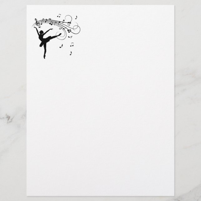 The Music Follows Ballerina (Front)