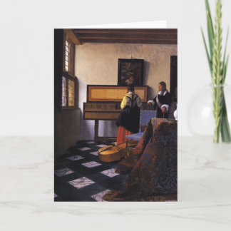 The Music Lesson Card