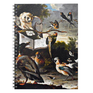 The Music Lesson Spiral Notebook