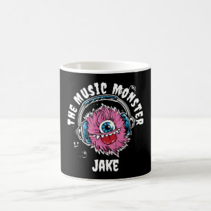 The Music Monster Personalised Coffee Mug