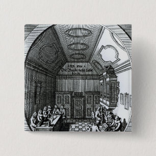 The Music Room 15 Cm Square Badge