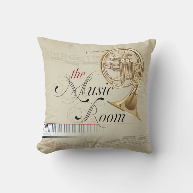 The Music Room 3 Cushion (Front)