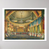The Music Room, from 'Views of the Royal Pavilion,