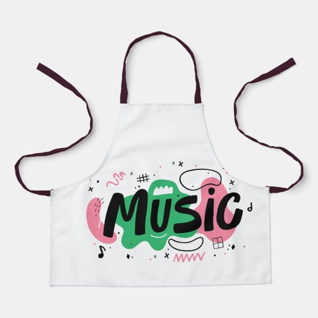 The Musical Design Apron (Front)